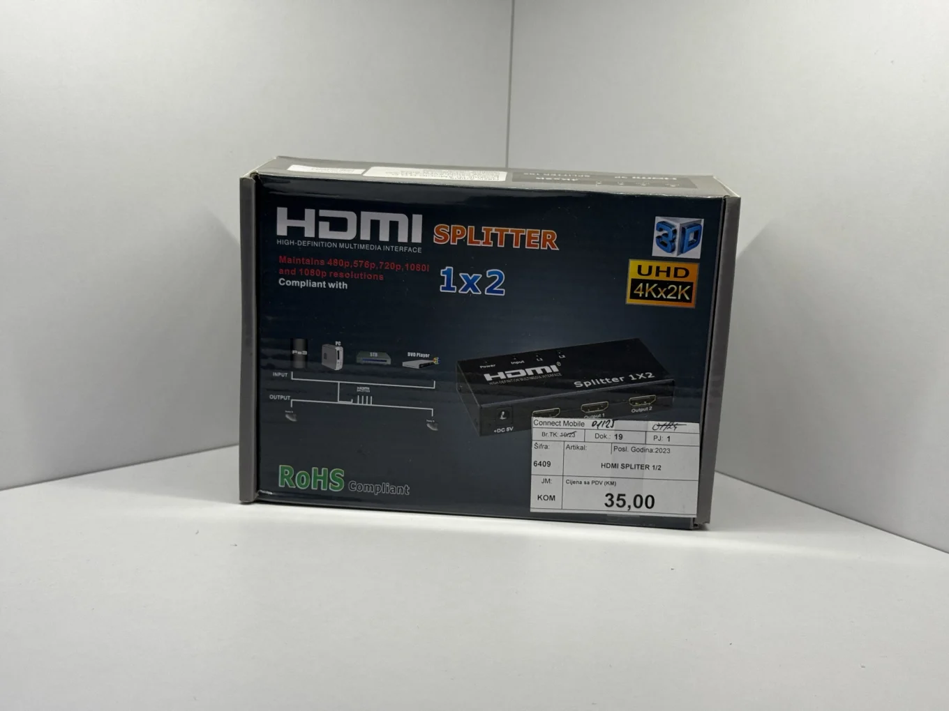 HDMI spliter 1/2