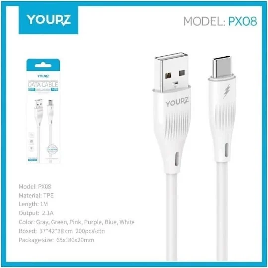 USB TYPE-C KABAL 1m