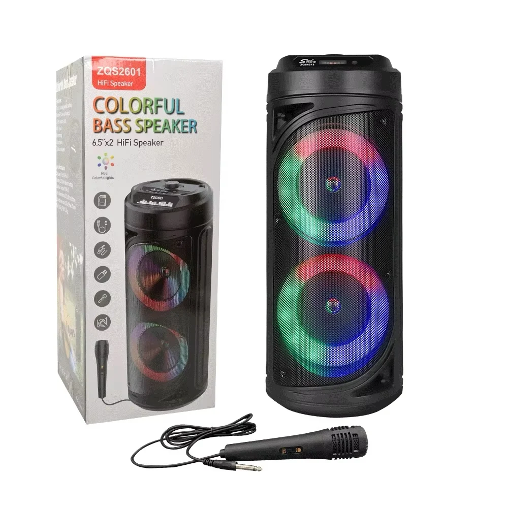 ZVUČNIK 2x6.5” RGB ZQS2601